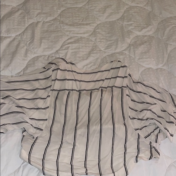 Striped Free People Crop Top - Picture 3 of 5